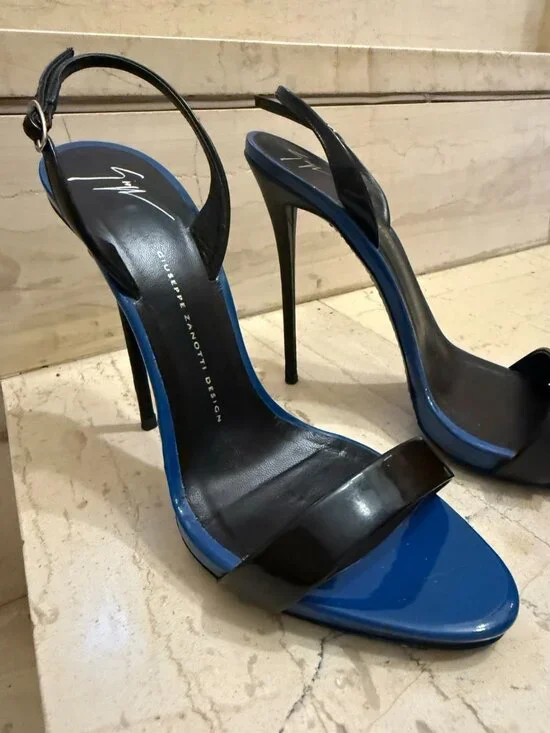 Giuseppe Zanotti High Heels Sandals Color Blue - Picture 3 of 8